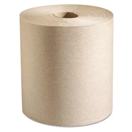 100% Recycled Hardwound Roll Paper Towels, 7 7-8 X 800 Ft, Natural, 6 Rolls-ct