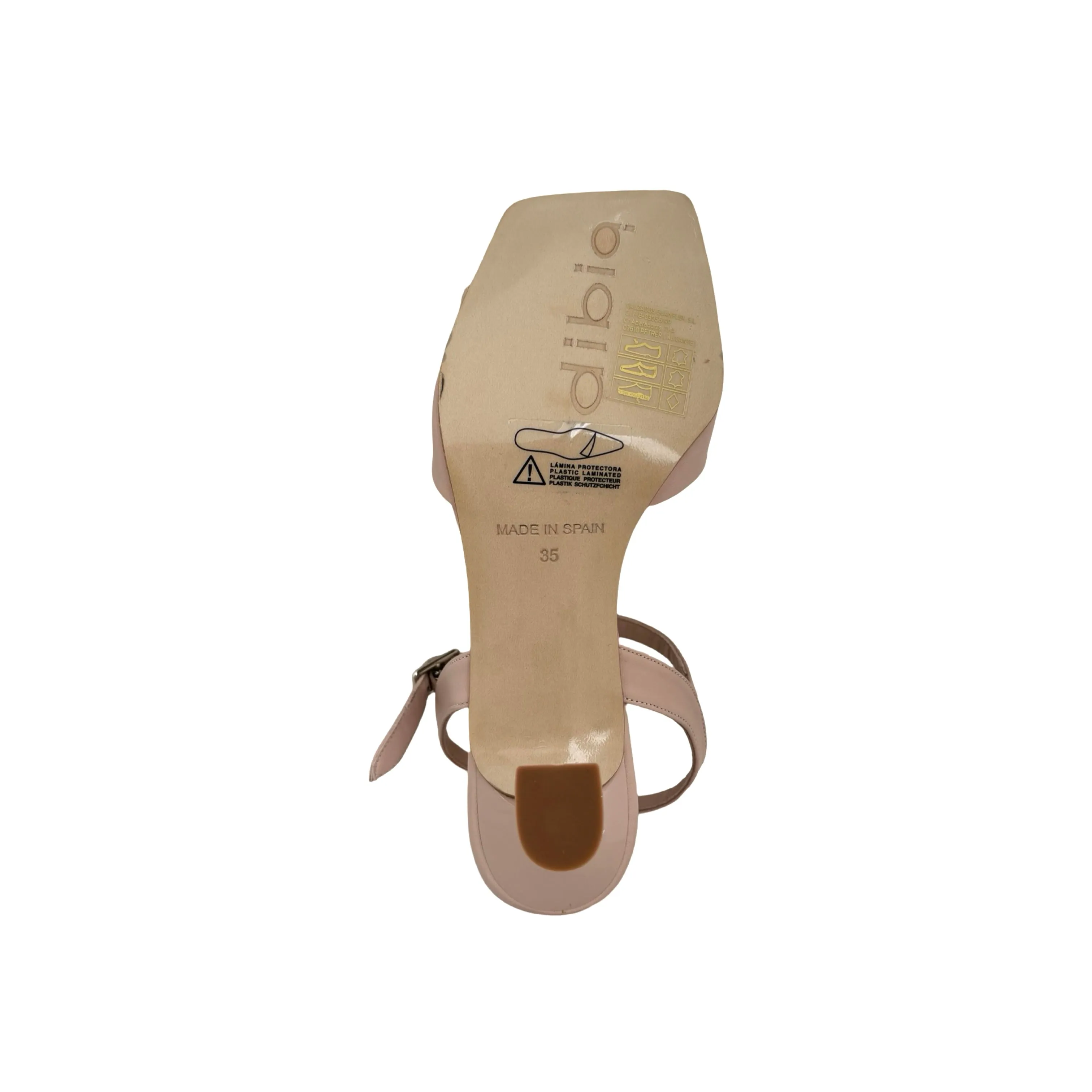 10316-8 Nude Dress Sandal