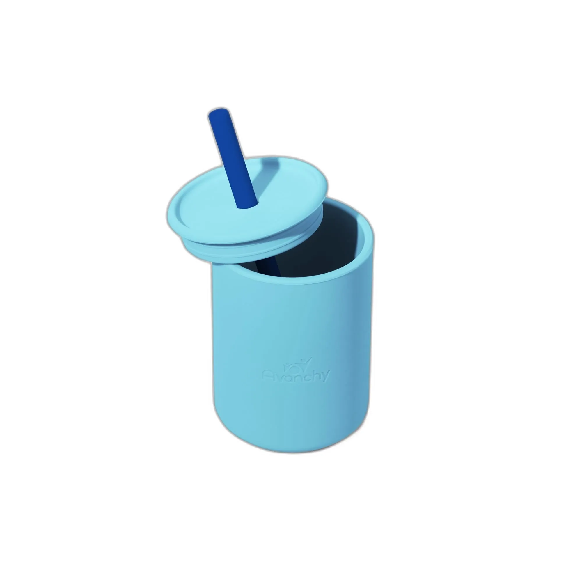 8 Oz. Avanchy La Petite Medium Silicone Sippy Cup