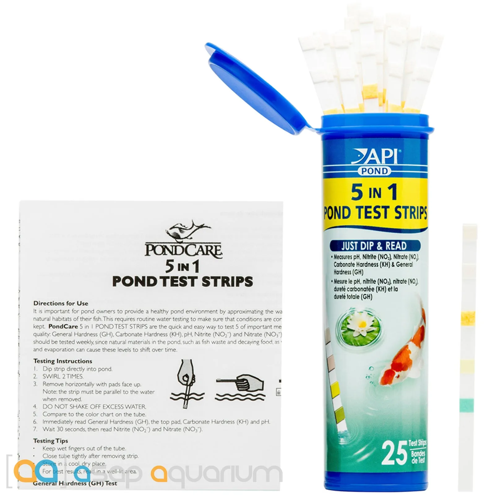 API Pond 5-in-1 Test Strips