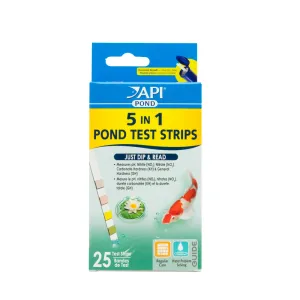 API Pond 5 in 1 Test Strips