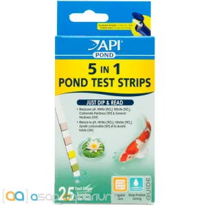 API Pond 5-in-1 Test Strips