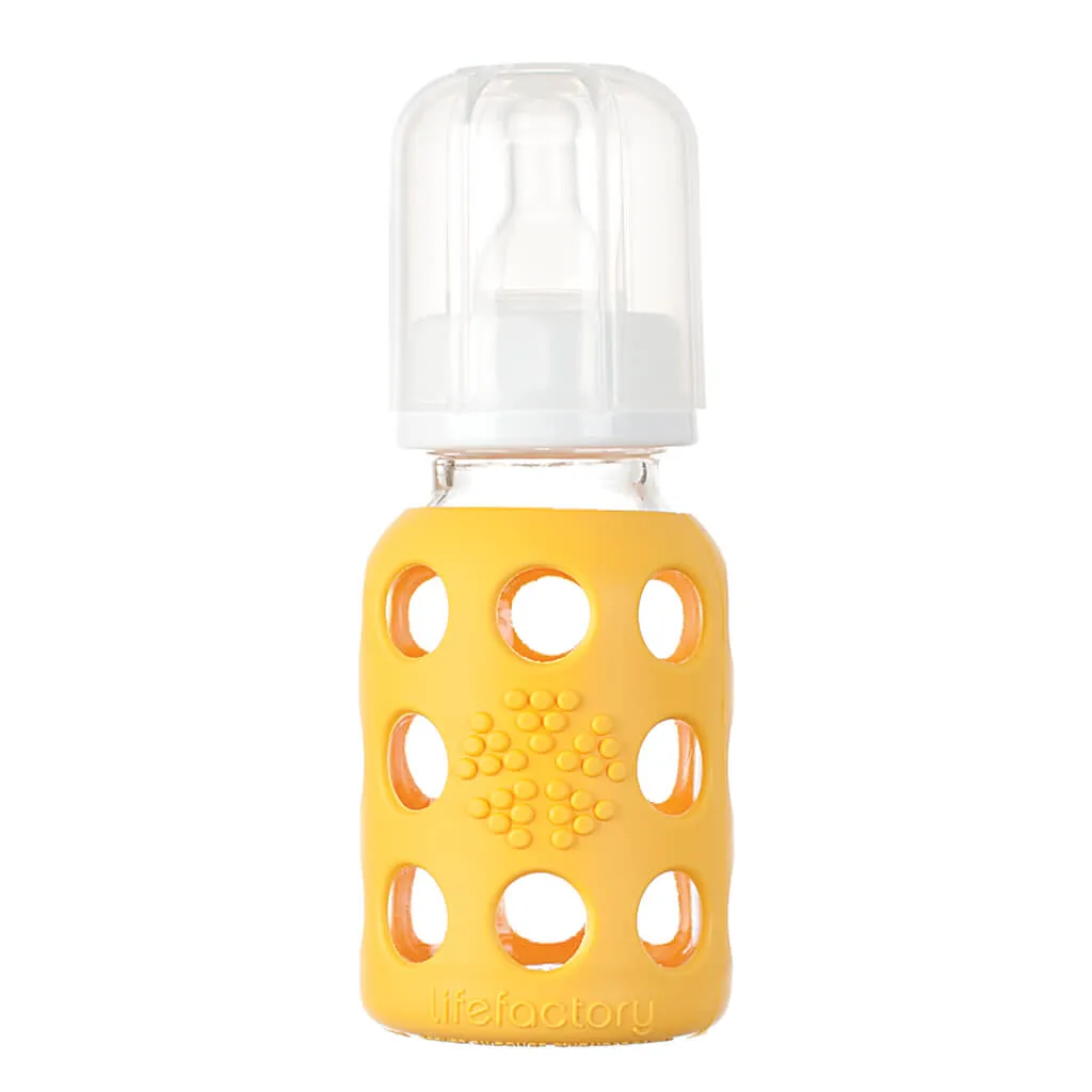 Baby Bottle 4oz Yellow