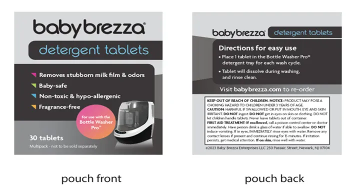 Baby Brezza Bottle Washer Detergent Tablets