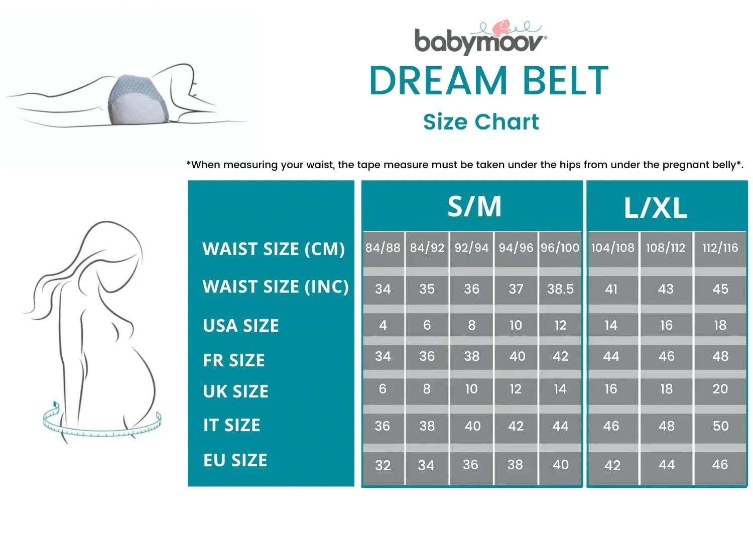 Babymoov Dream Belt Pregnancy Wearable Sleep Support