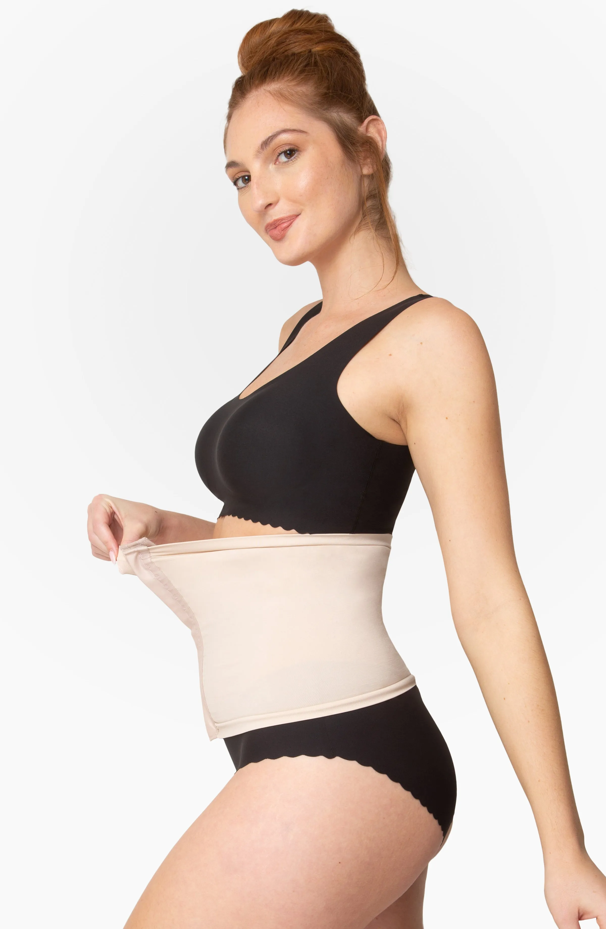 Belly Shield® protective layer under Belly Wraps