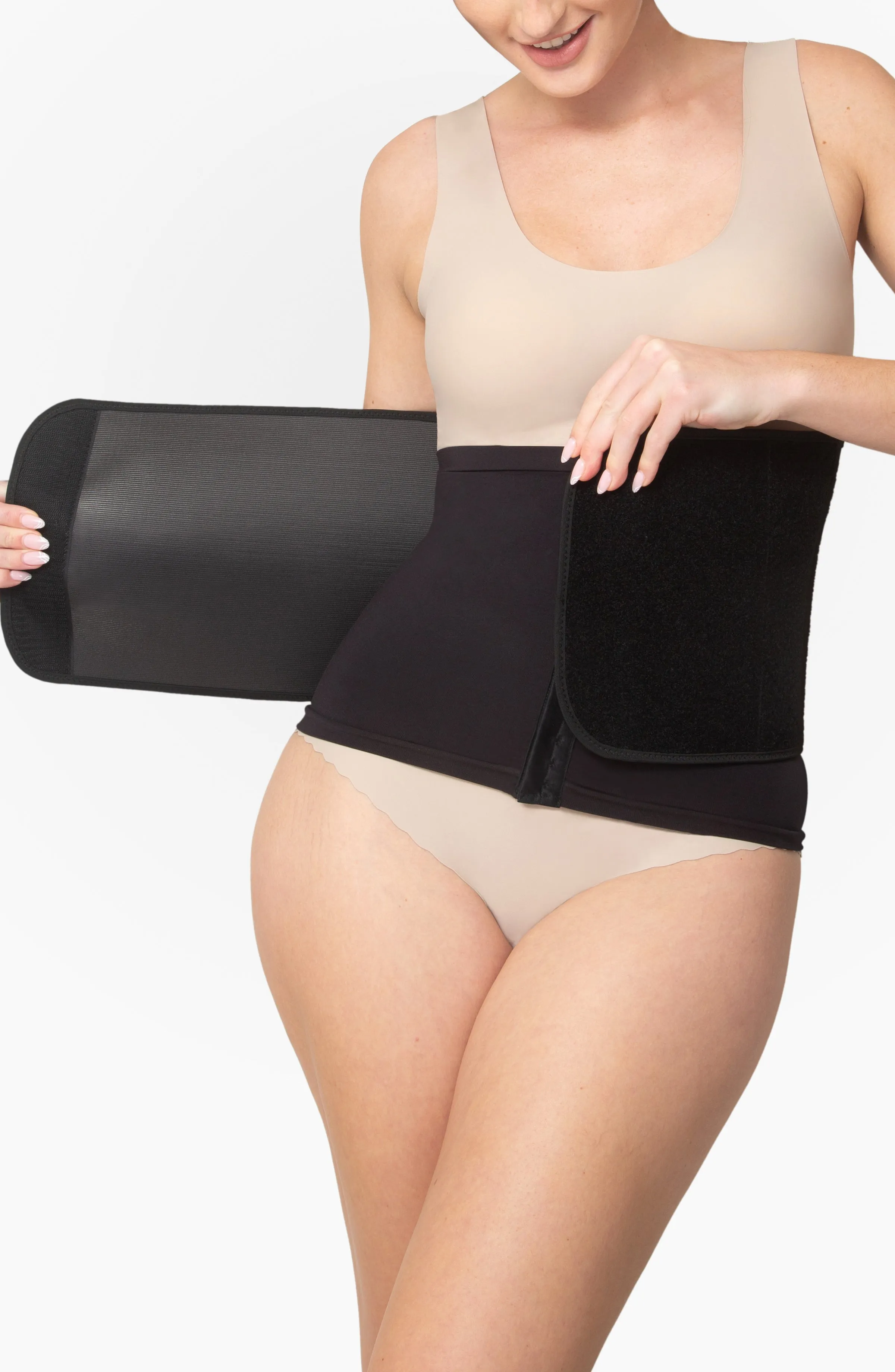 Belly Shield® protective layer under Belly Wraps