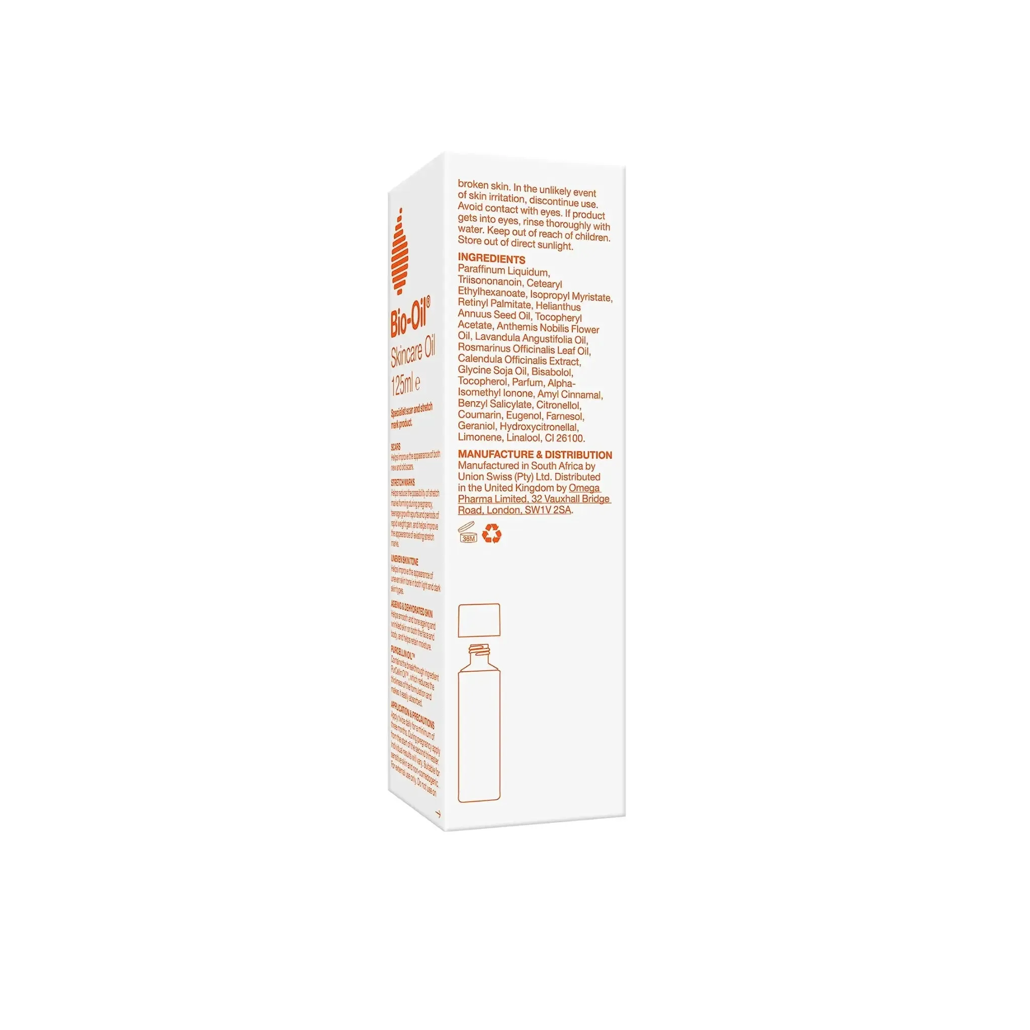 Bio-Oil Skincare Scar Treatment Hydrating Dry Skin-125ml Oil