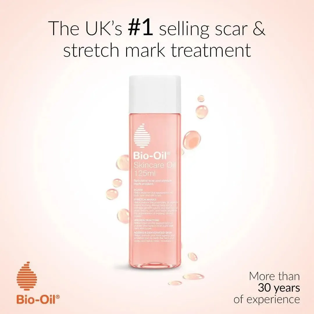 Bio-Oil Skincare Scar Treatment Hydrating Dry Skin-125ml Oil