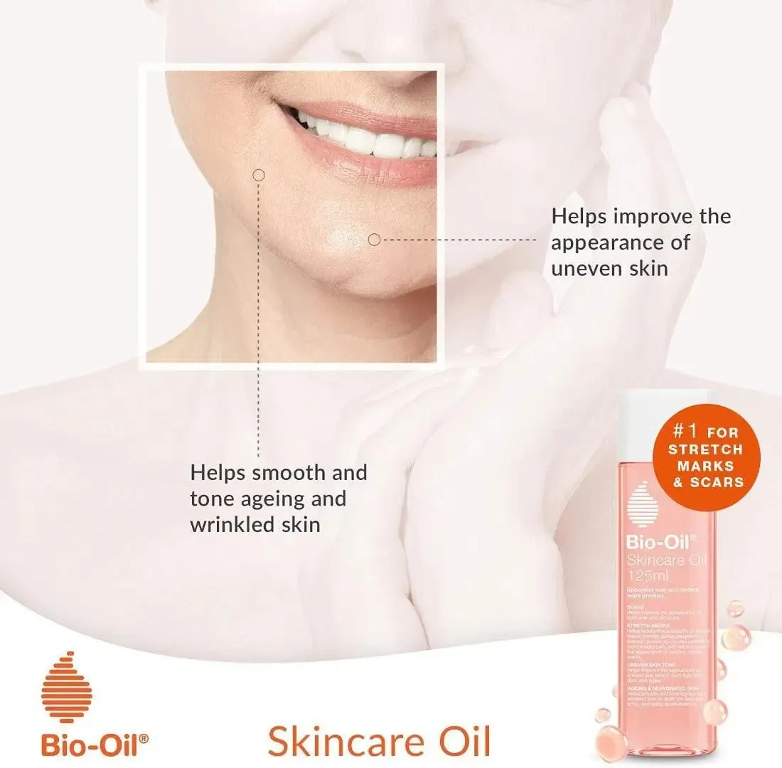 Bio-Oil Skincare Scar Treatment Hydrating Dry Skin-125ml Oil