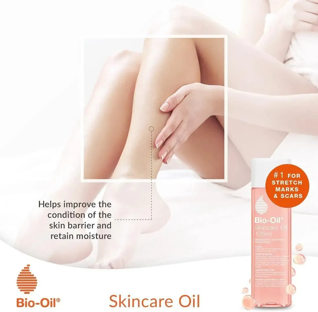 Bio-Oil Skincare Scar Treatment Hydrating Dry Skin-125ml Oil