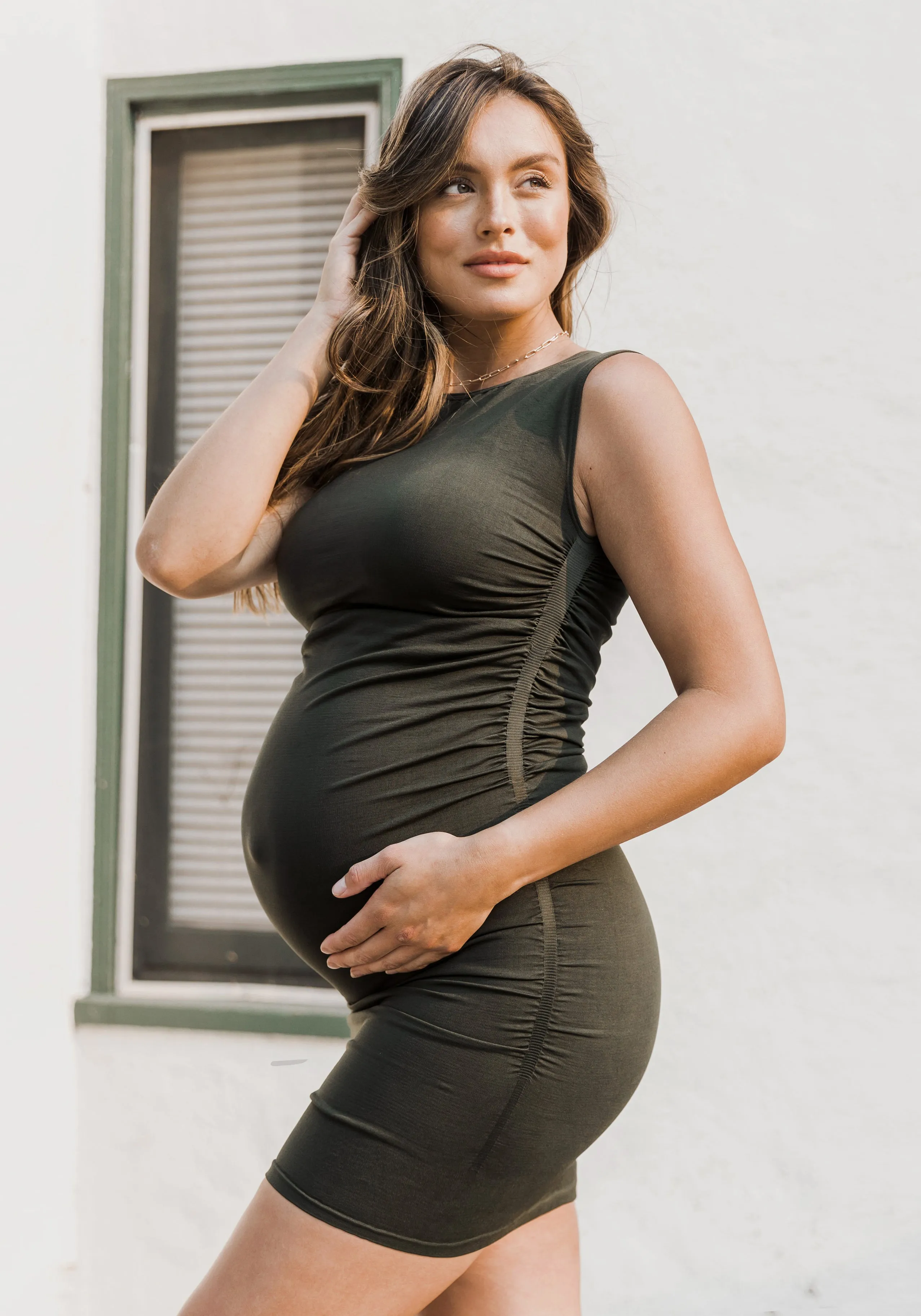 BLANQI® Everyday™ Maternity Sleeveless Tank Dress