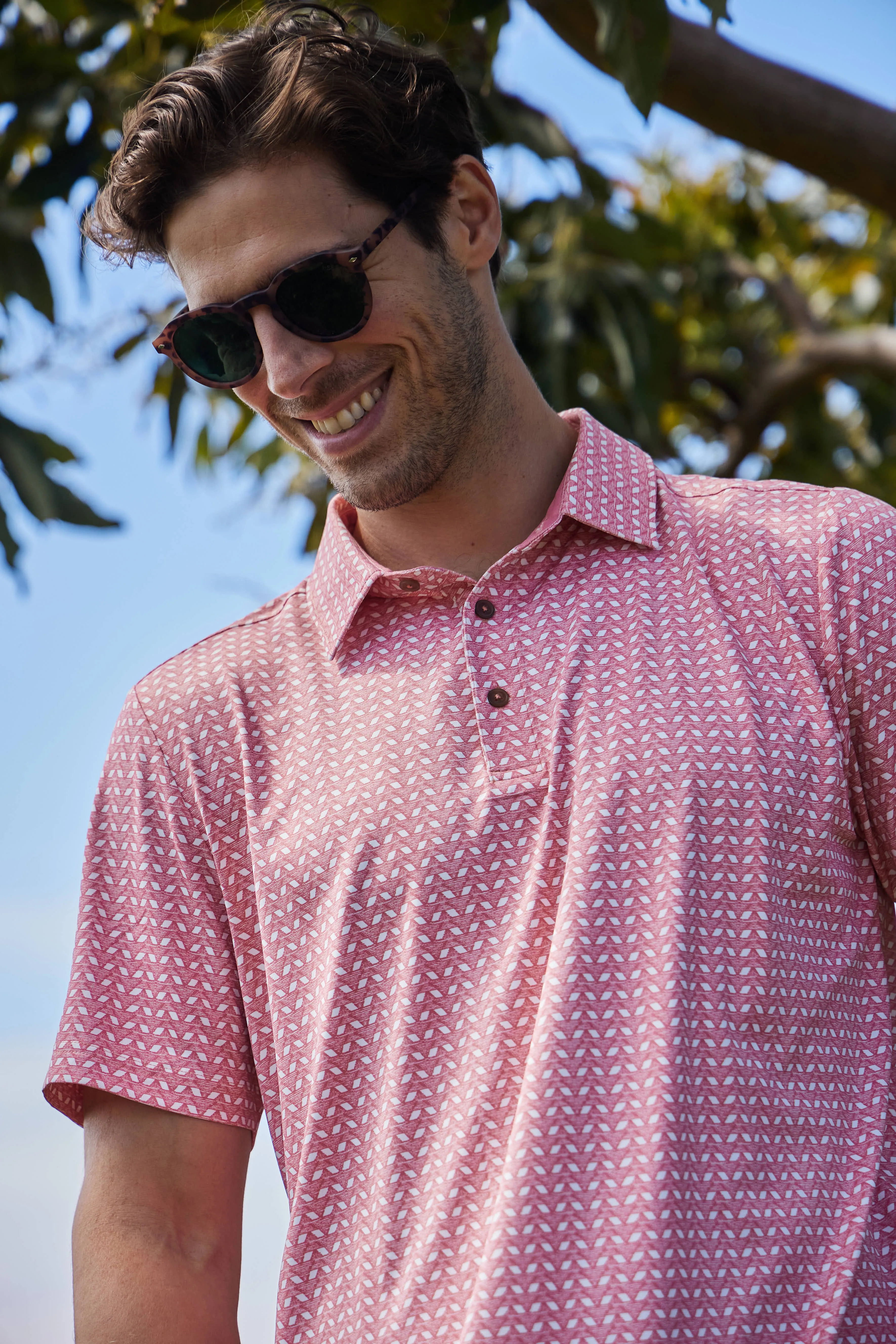 Clubhouse Polo | Melon Micro Mark