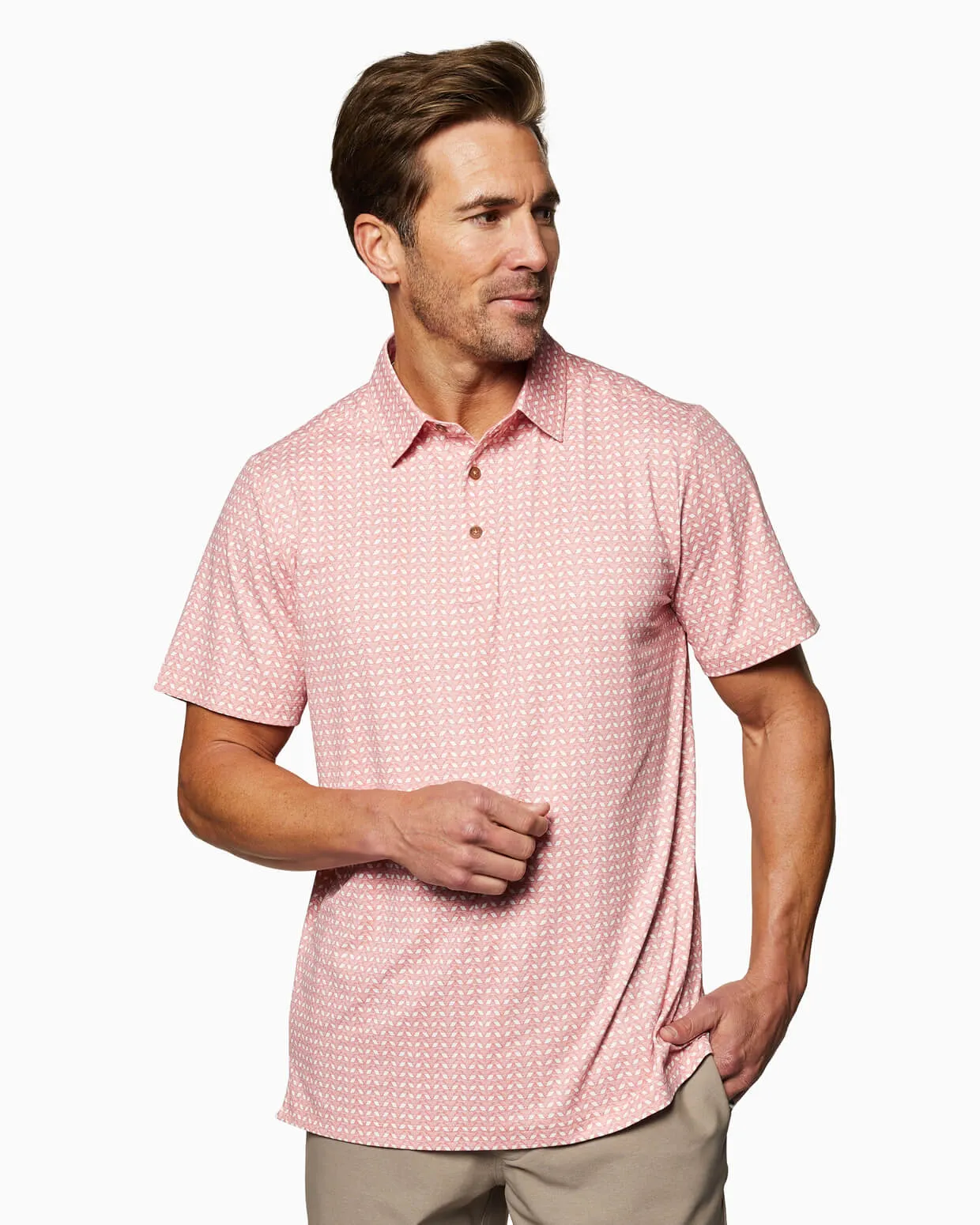 Clubhouse Polo | Melon Micro Mark