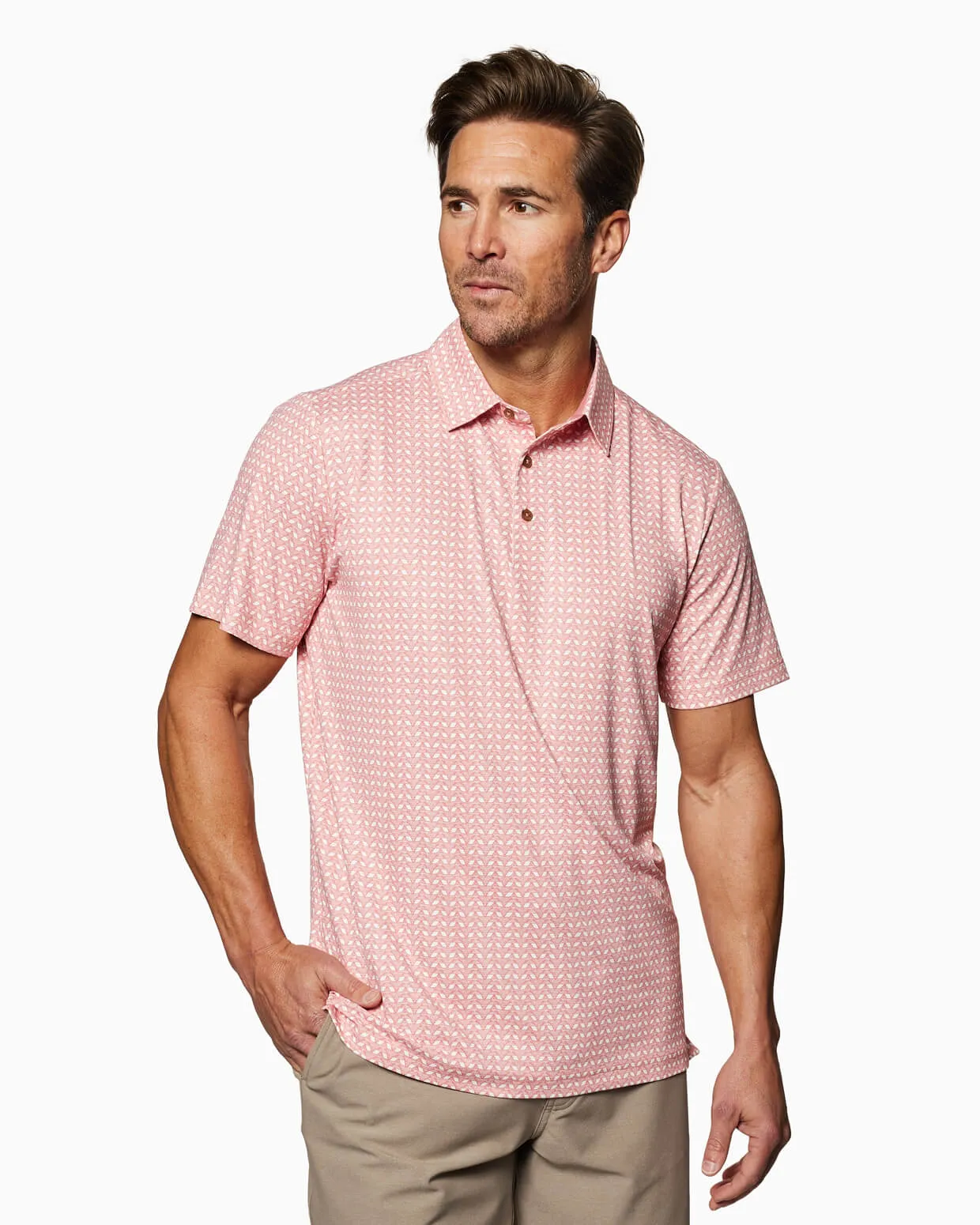 Clubhouse Polo | Melon Micro Mark