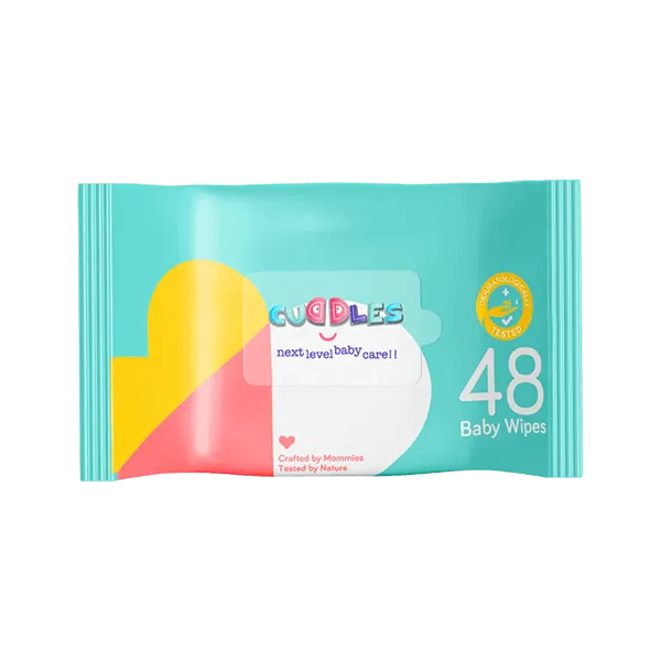 CUDDLES BABY WIPES 48PCS