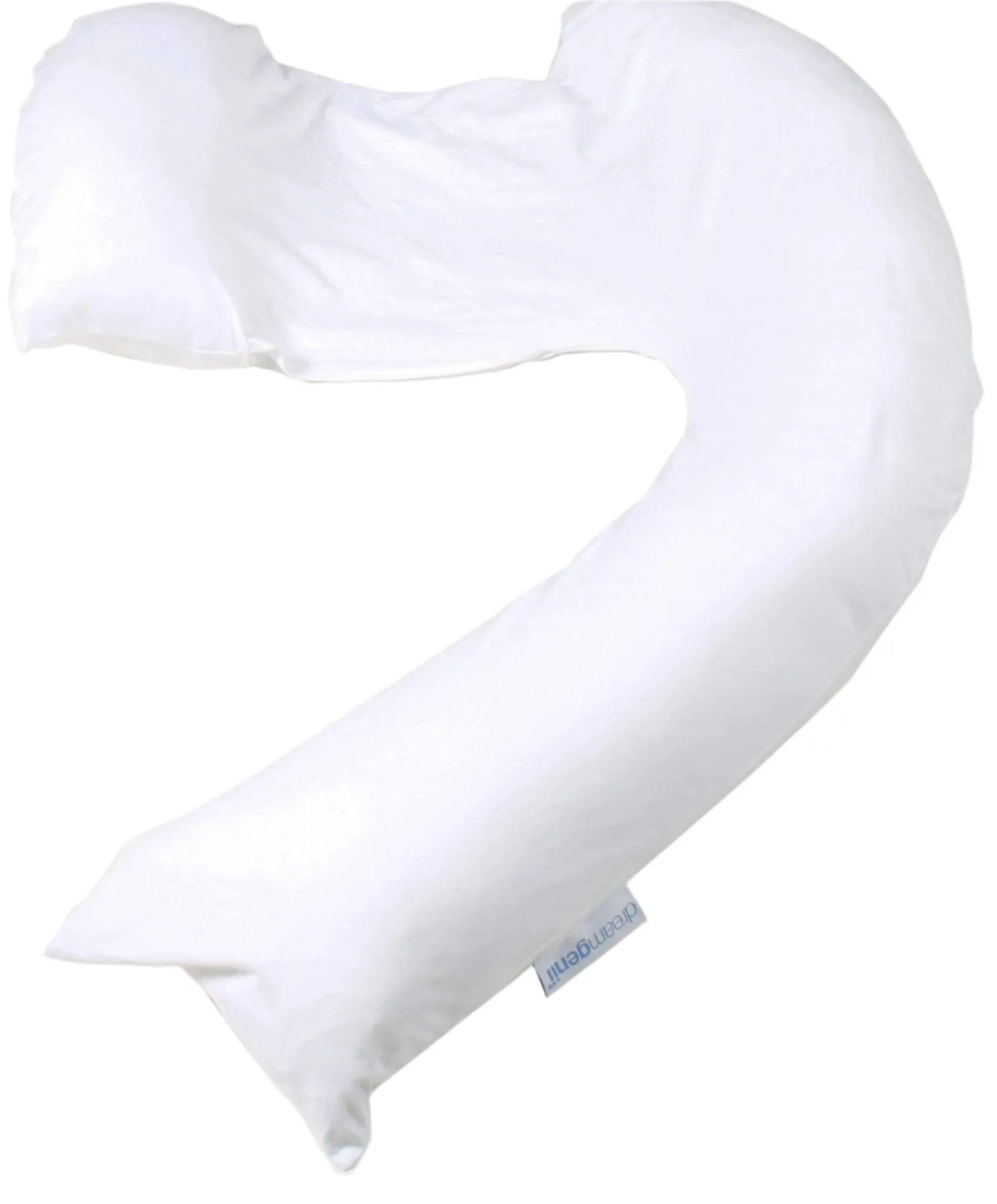 DreamGenii White Cotton Pillow