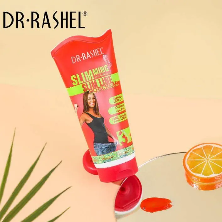 Dr.Rashel 3 In 1 Chili Slim Line Hot Cream With Seaweed Collagen & Chili Formula For Slim Fit 150g DRL-1143