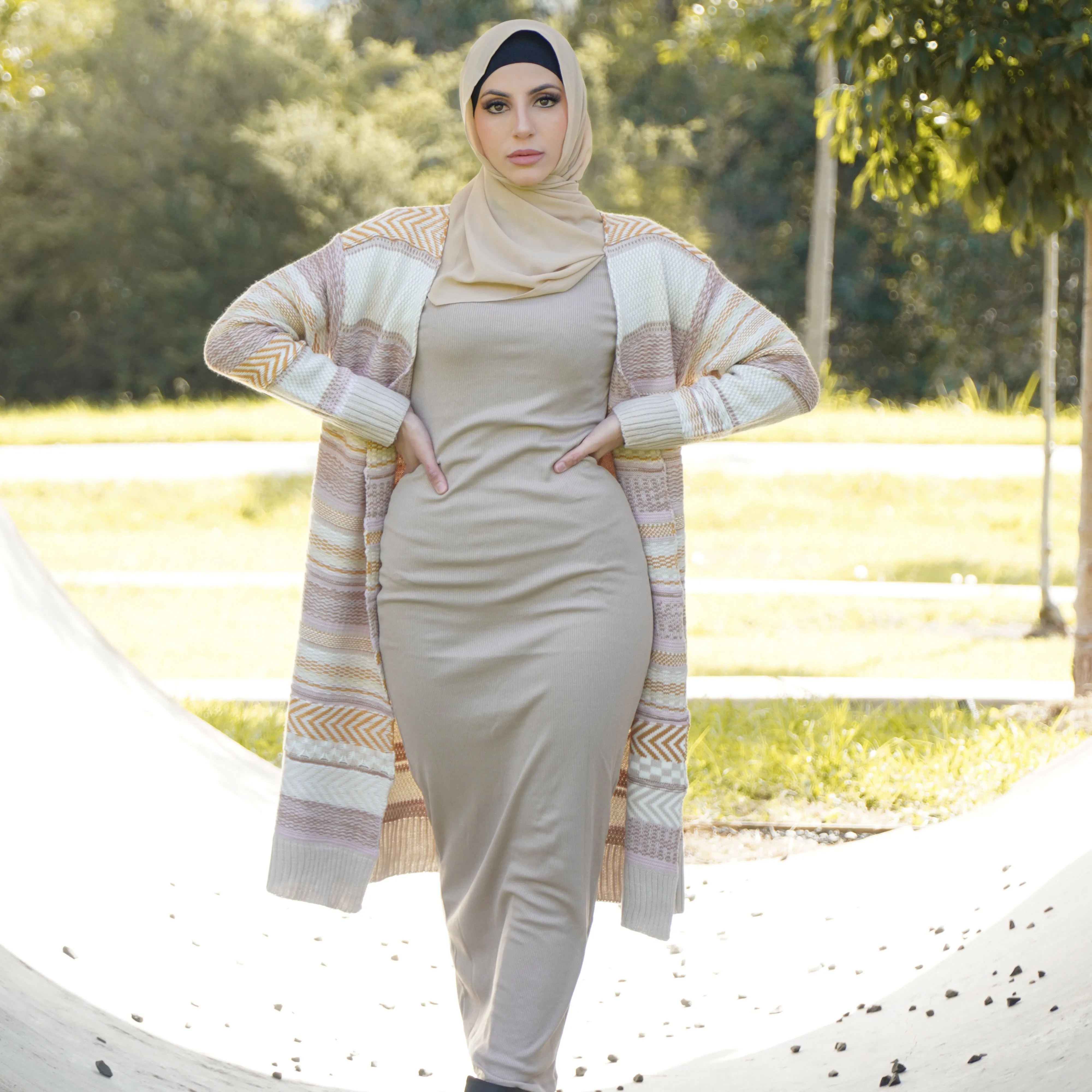 Fadia Ribbed Dress