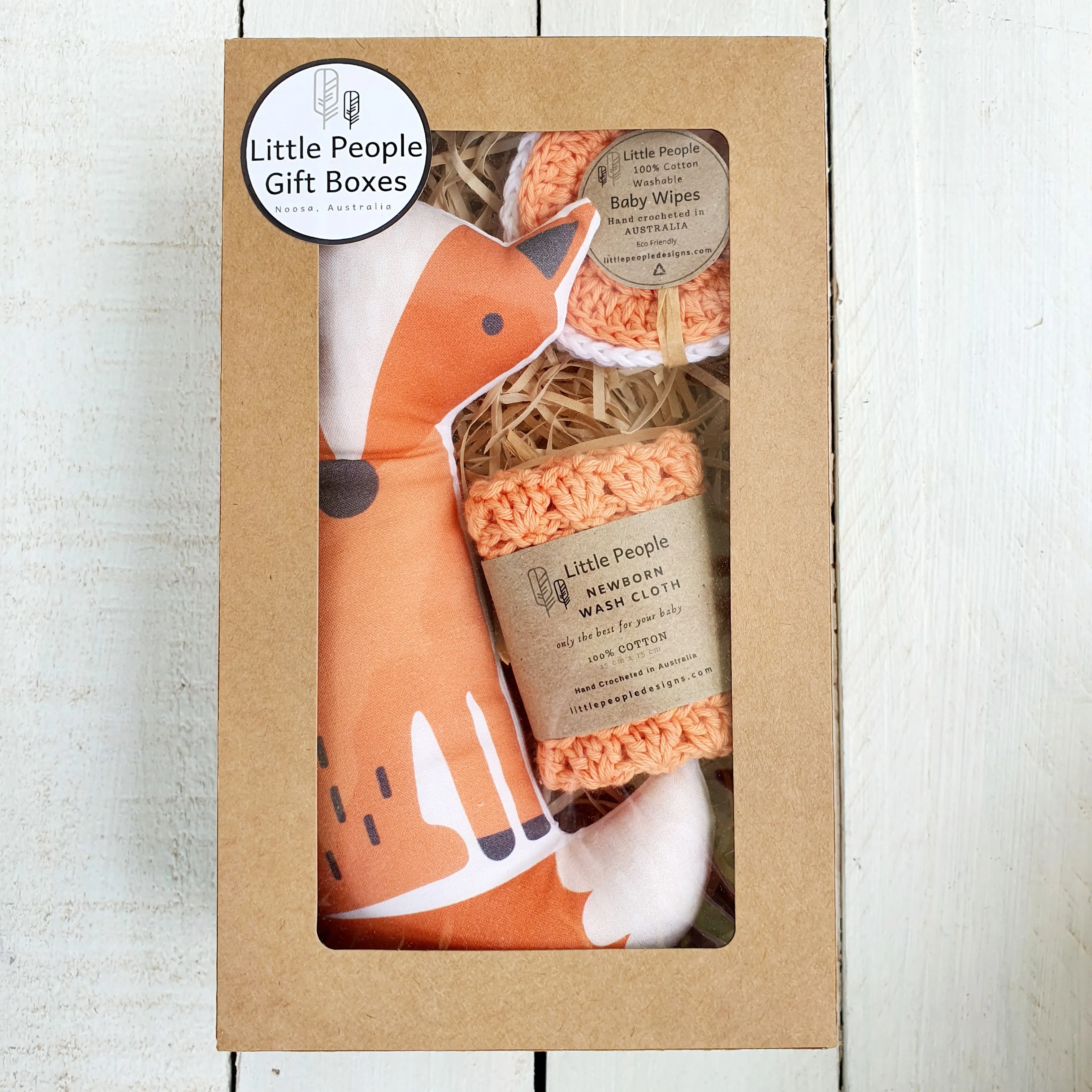 Fox in Sox - Baby Gift Box