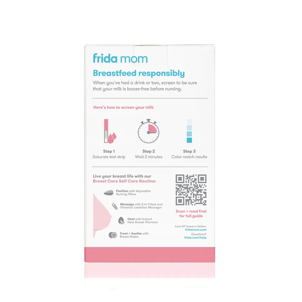 FridaMom Breastmilk Alcohol Detection Test Strips