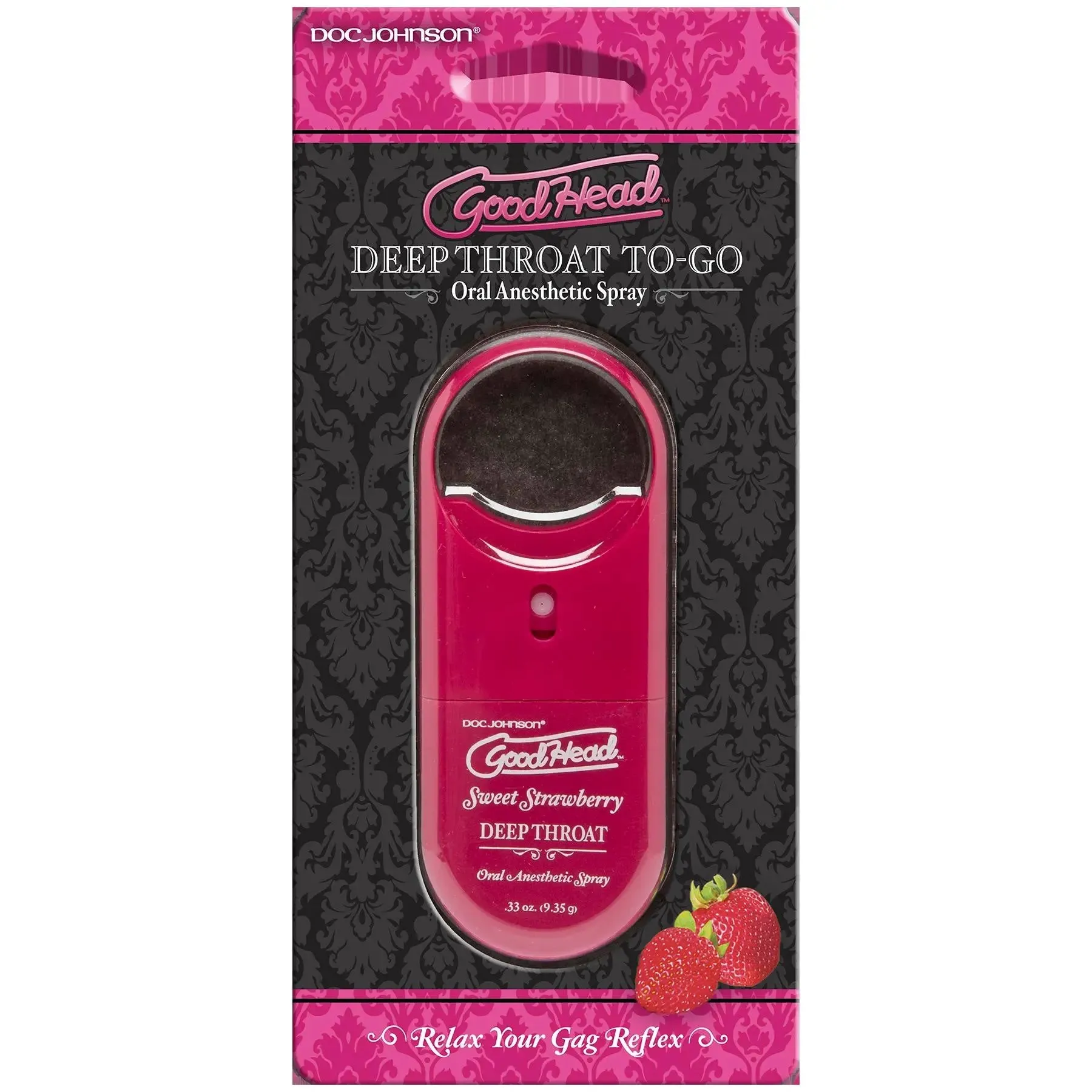 Good Head to Go Deep Throat Spray - Sweet Strawberry