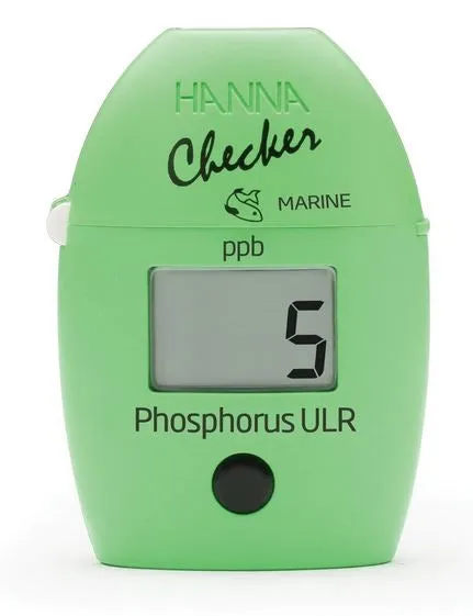 Hanna Saltwater Aquarium Ultra Low Range Phosphorus Colorimeter Checker - HI736