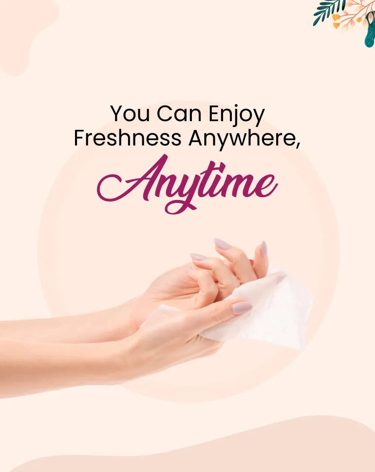 Hygiene Wipes For Women : Feel Fresh And Confident