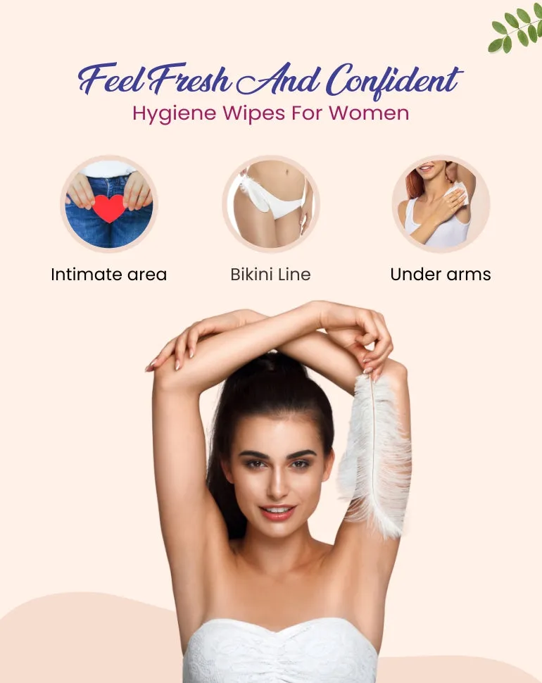 Hygiene Wipes For Women : Feel Fresh And Confident