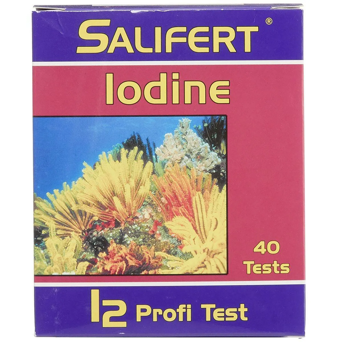 Iodine Aquarium Test Kit - Salifert