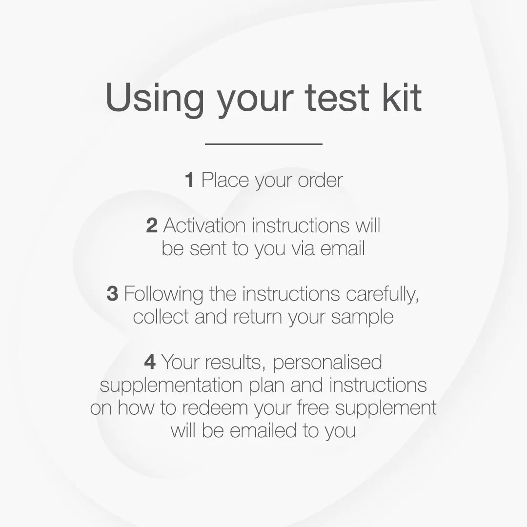 Iron (Ferritin) Test Kit   Free Iron Oral Spray