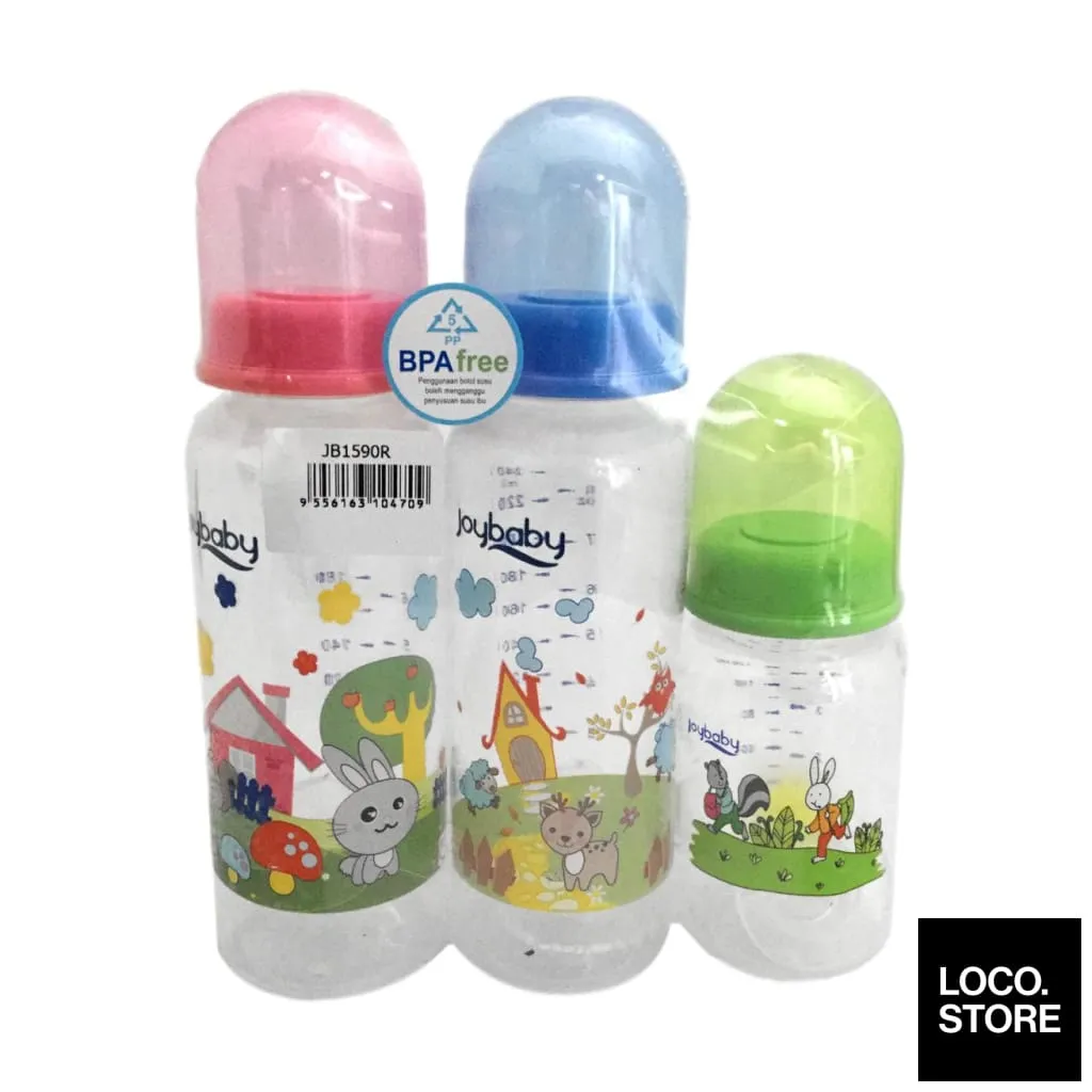 Joybaby Bottle Value Pack Round 240mlx2 120ml