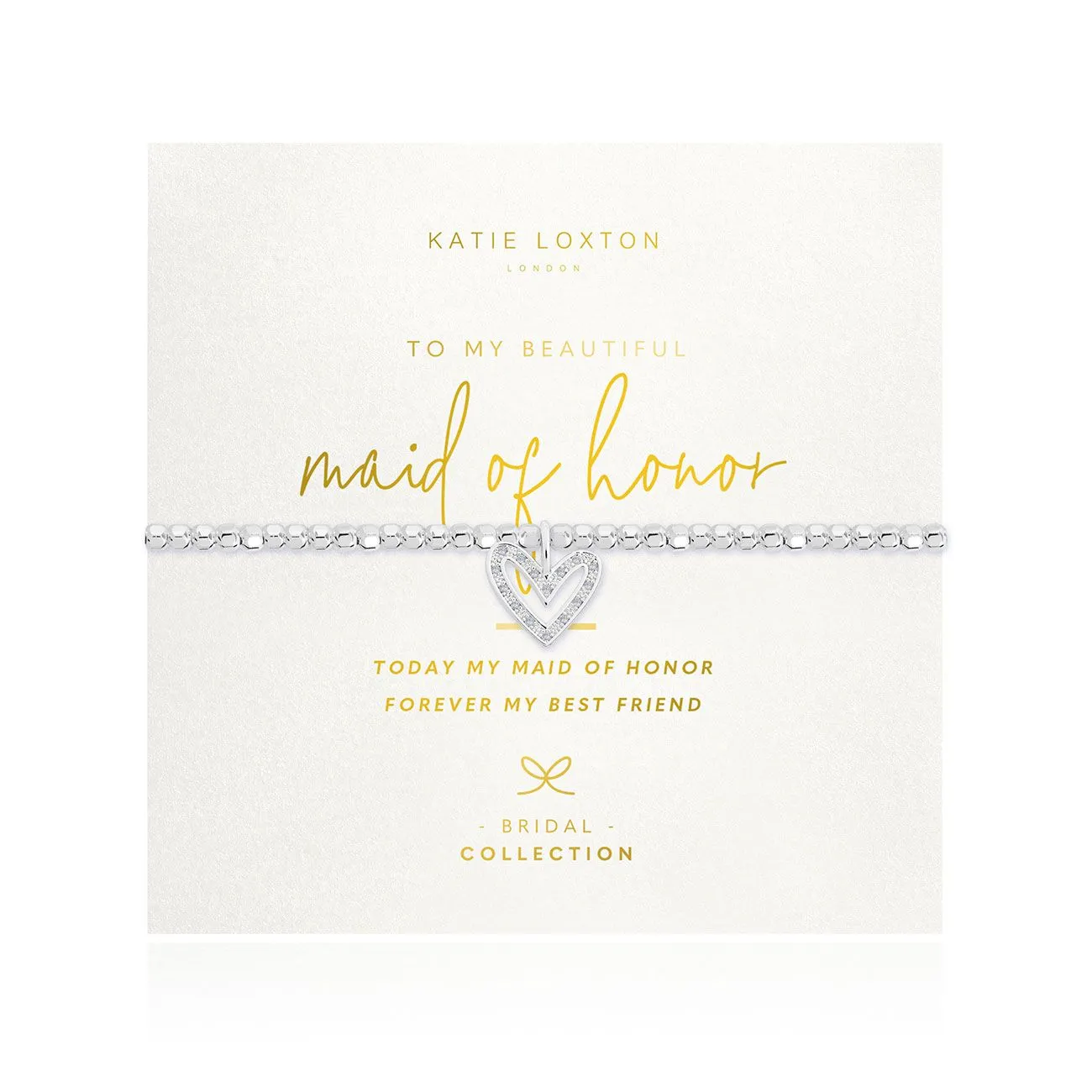 Katie Loxton BOXED BRIDAL COLLECTION: MAID OF HONOR BRACELET