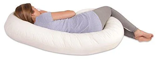 Leachco Snoogle Total Body Pillow, Ivory