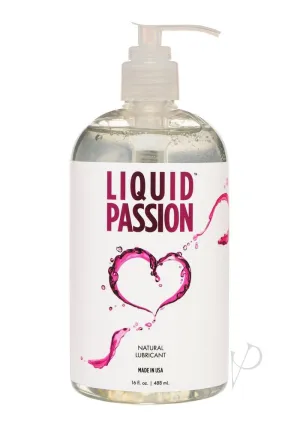 Liquid Passion Natural Lube 16oz