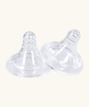 Lola&Lykke NaturalFlow Nipple Teats 2-Pack