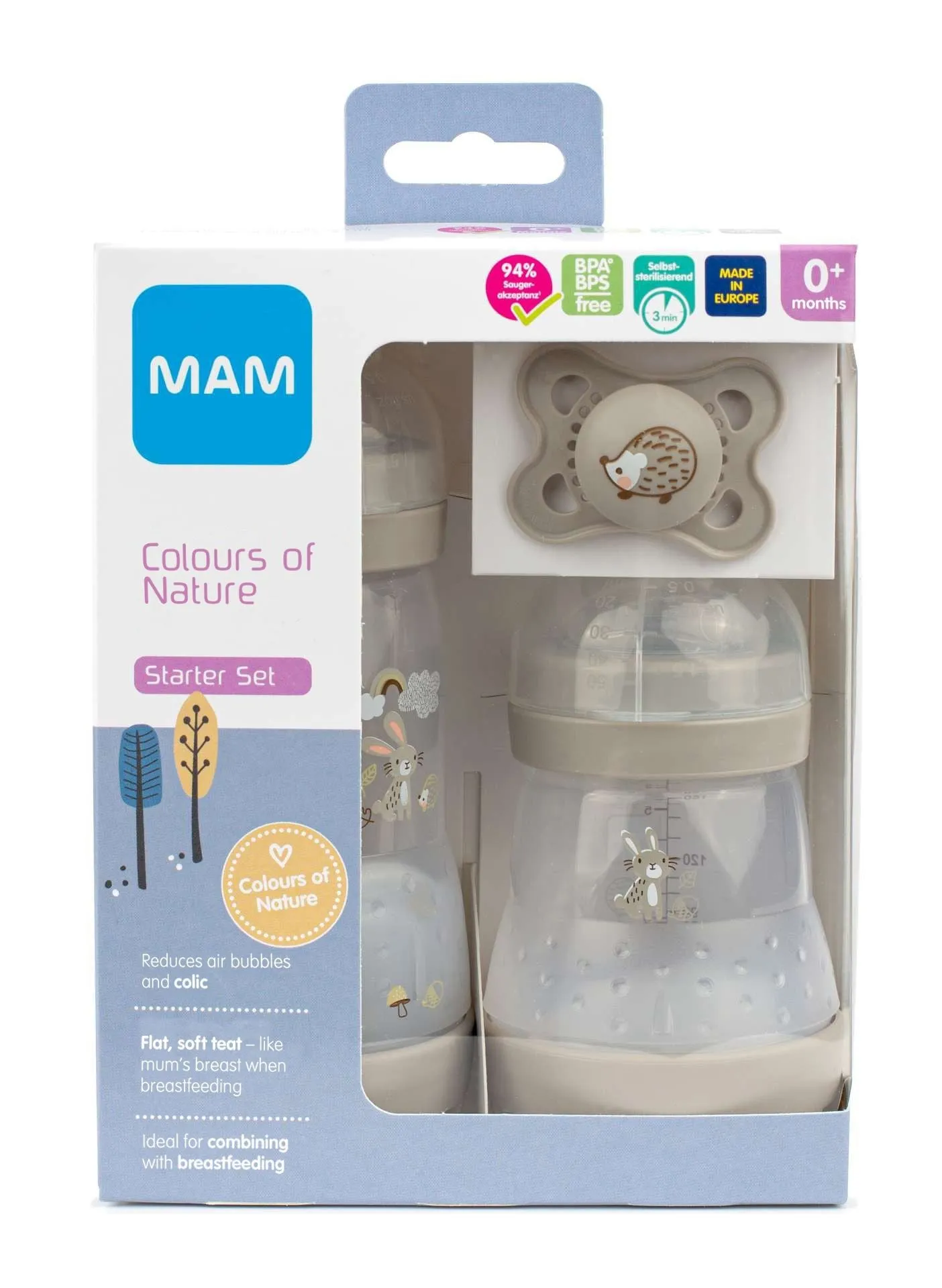 MAM easy start colours of nature starter set