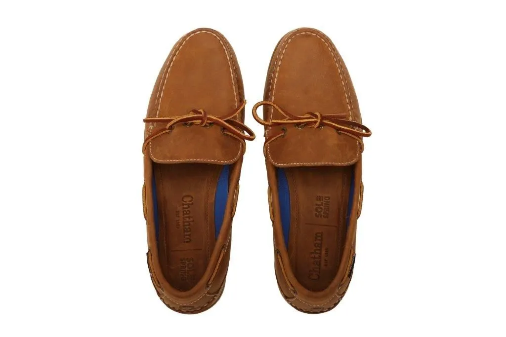 Men's Saunton G2 Slip-on Deck Shoes - Walnut