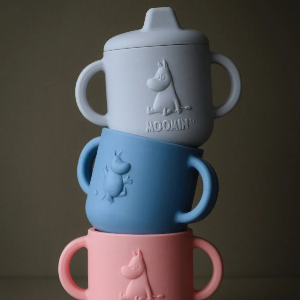 Moominpappa Silicone Cup Grey – Rätt Start