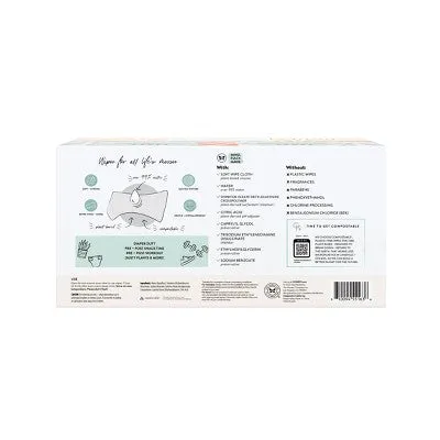 Open Box - The Honest Company Plant-Based Baby Wipes made with over 99% Water - Sunburst - 864ct