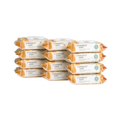 Open Box - The Honest Company Plant-Based Baby Wipes made with over 99% Water - Sunburst - 864ct