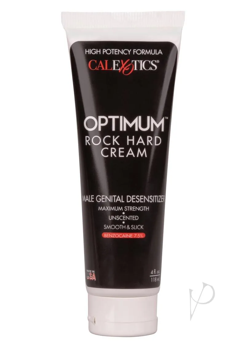 Optimum Rock Hard Cream 4oz Bulk