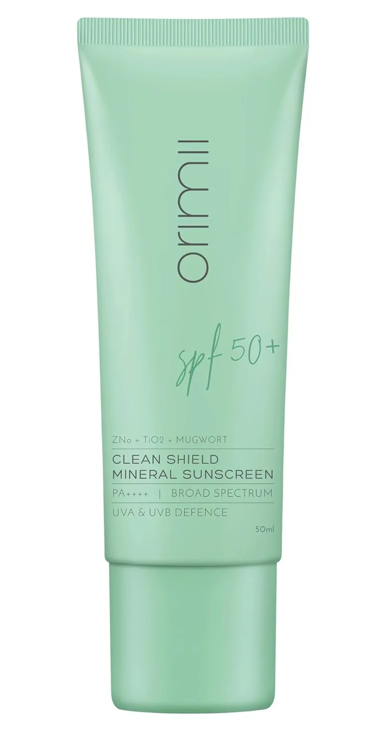 Orimii Clean Shield Mineral Sunscreen SPF 50 