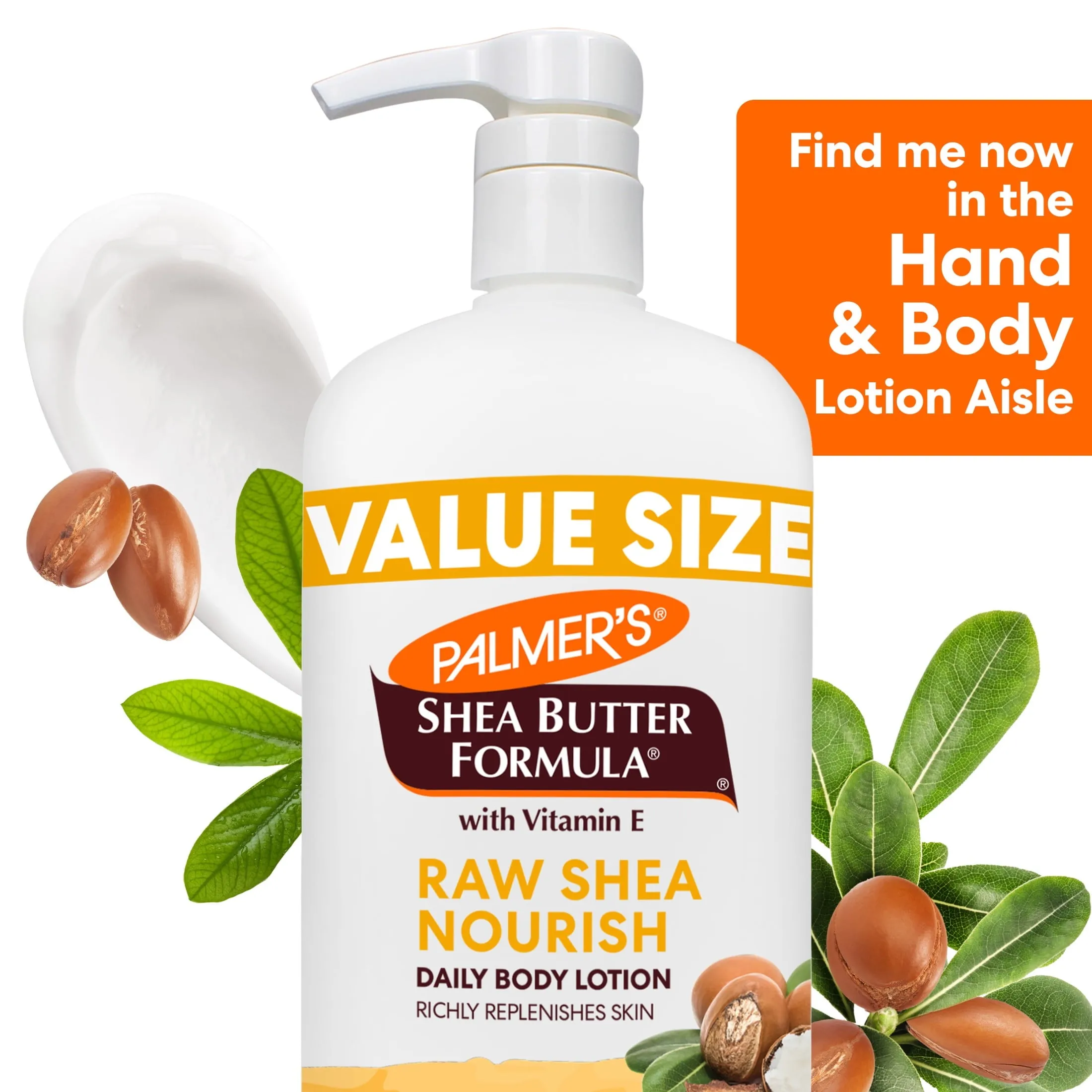 Palmer's Shea Butter Formula Raw Shea Nourishing Body Lotion, 33.8 fl. oz.