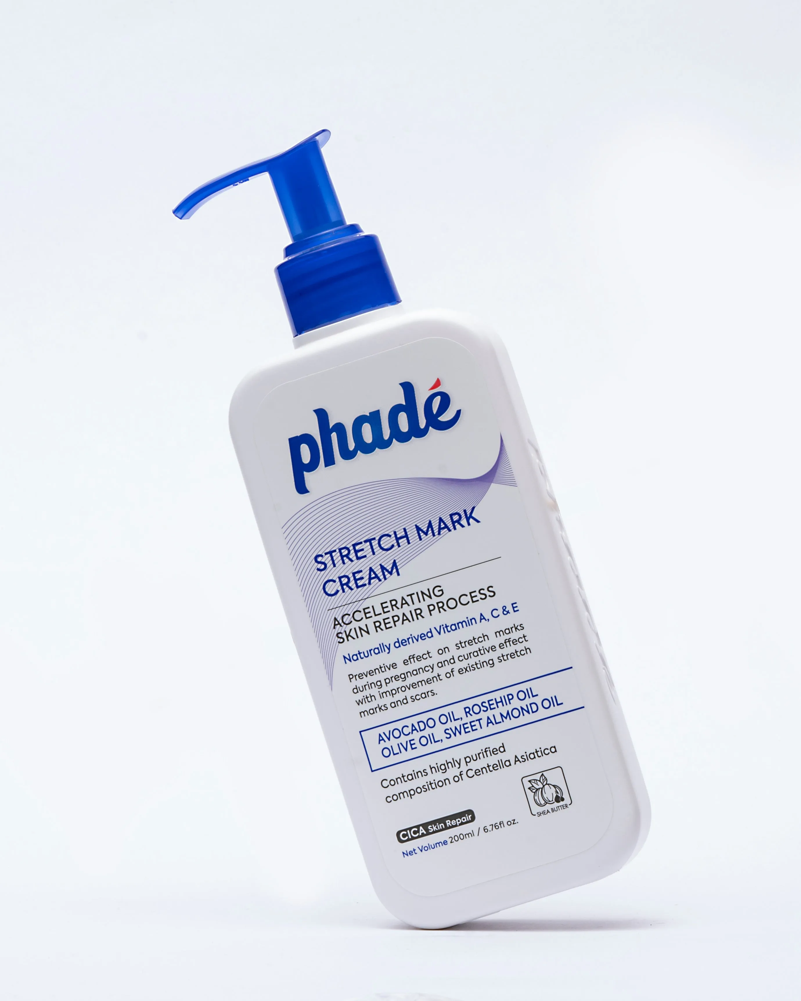 Phade Stretch Mark Cream For Women & Men (200ml)