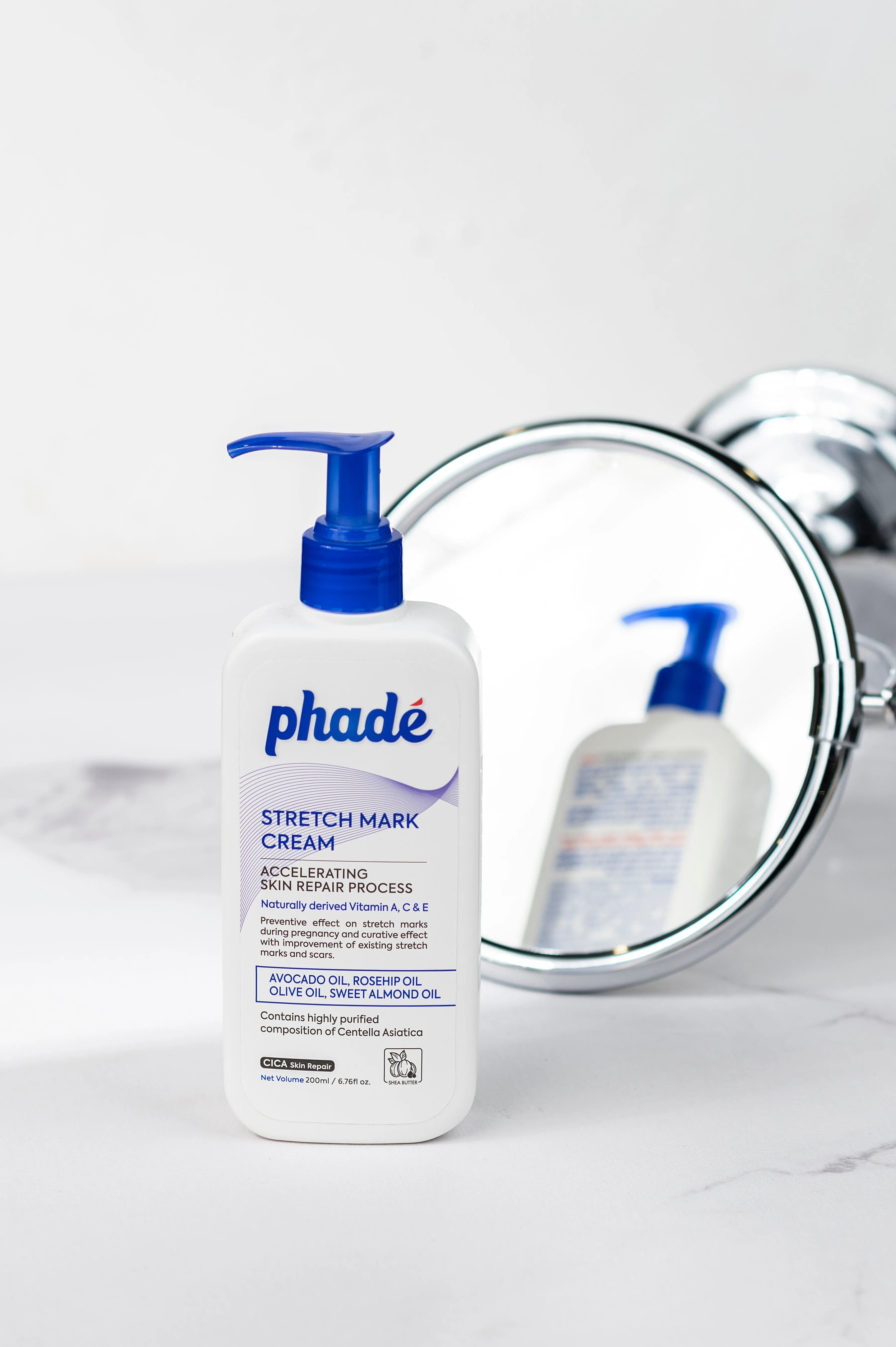 Phade Stretch Mark Cream For Women & Men (200ml)