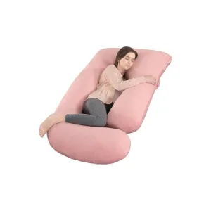 Pregnancy Pillows U-Shape Full Body Pillow-Pink