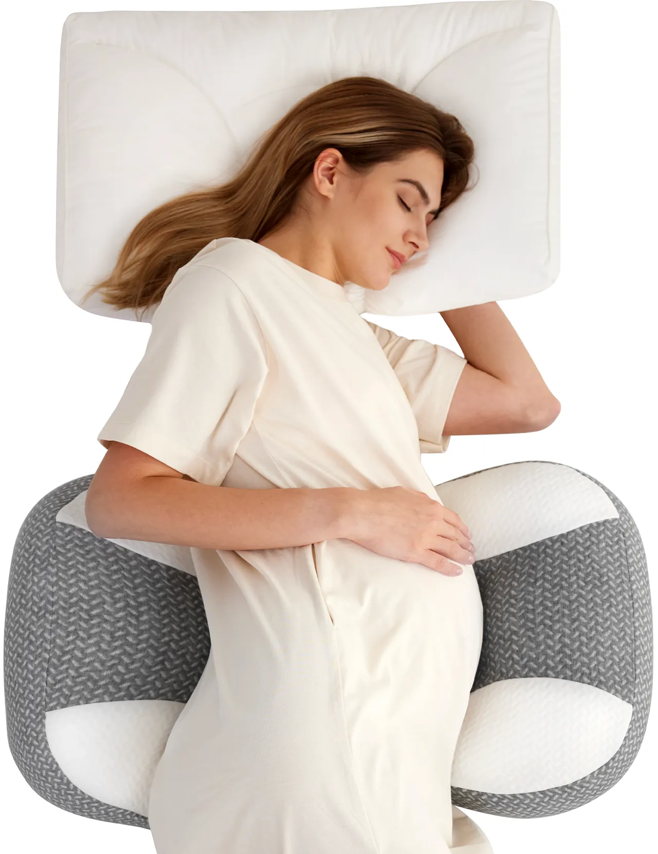 Pregnancy Wedge Pillows with Cooling Cover