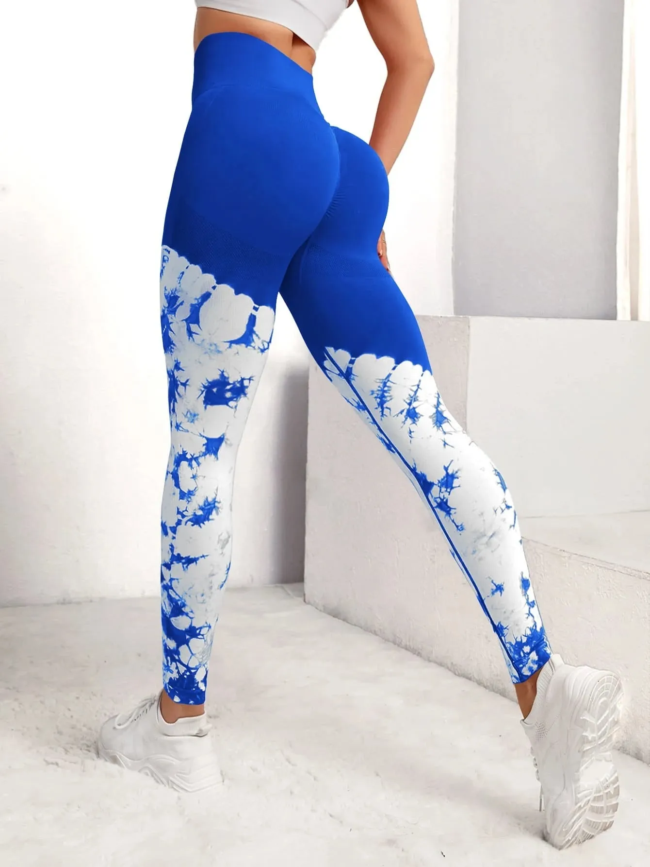 Sandra Colorblock Scrunch Leggings