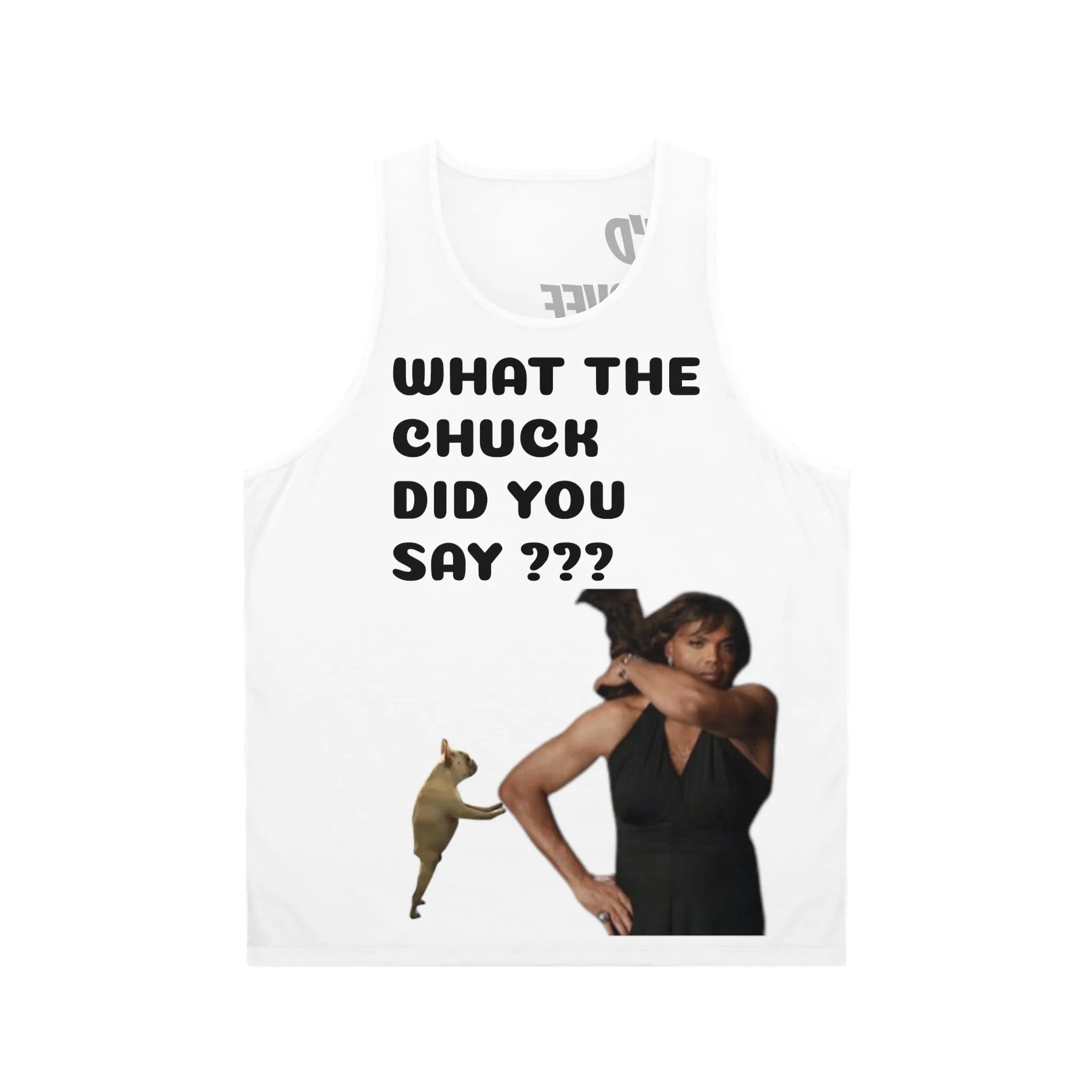 Shaqtin a Fool Unisex Tank Top (AOP)